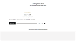 Desktop Screenshot of marugame-hall.org