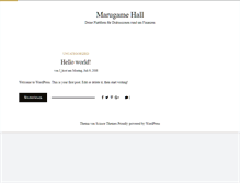 Tablet Screenshot of marugame-hall.org